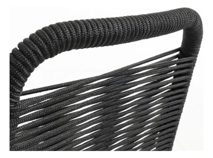 Pack X 2 Sillas Dakot Kitck Cordon Con Caño Apilable Color Negro - Vista 2