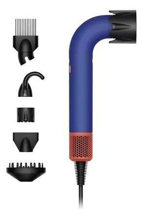 Secador de Pelo Dyson HD18 Hair Dryer R Professional Vinca Blue Topaz sin estuche