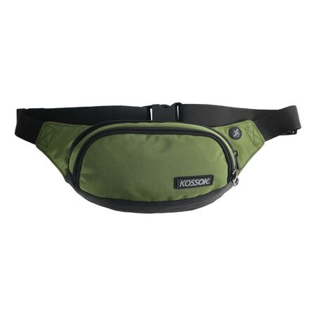 Rinonera Kossok Pekin - Super Comoda - Con Porta Llaves - Re Verde Lisa