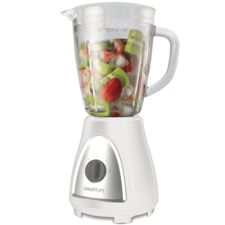 Licuadora Smartlife 400W Jarra Vidrio Bl1008Wpn