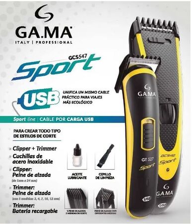 Cortadora De Cabello Duo Sport Gcs547 (6090) Ga Ma