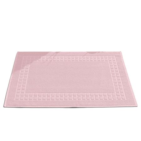 Toalla de pies para baño Domus 50 x 80 color Rosa Espácity