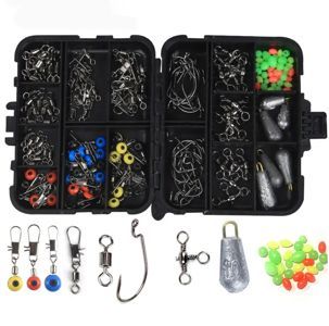 Kit de Accesorios De Pesca Gadnic 160 Unidades Anzuelos