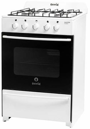COCINAS ESCORIAL MASTER CLASSIC BLANCA 56CM GAS ENVASADO