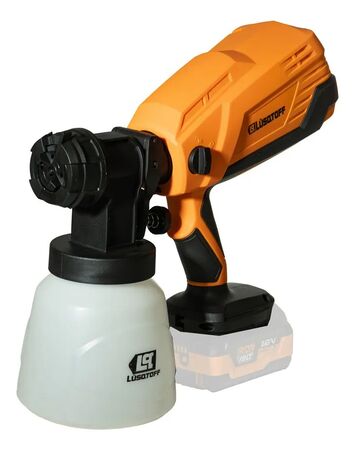 Pistola De Pintar A Bateria Lusqtoff Plp18-8b 550ml/min 18v