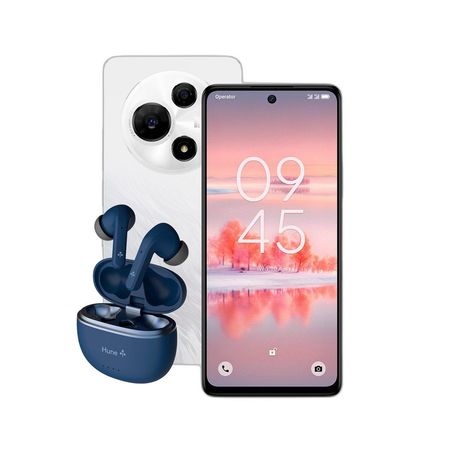 Combo TCL 60 Pro NXTPAPER 8+512GB Alps White + Auriculares Hune TWS ANC