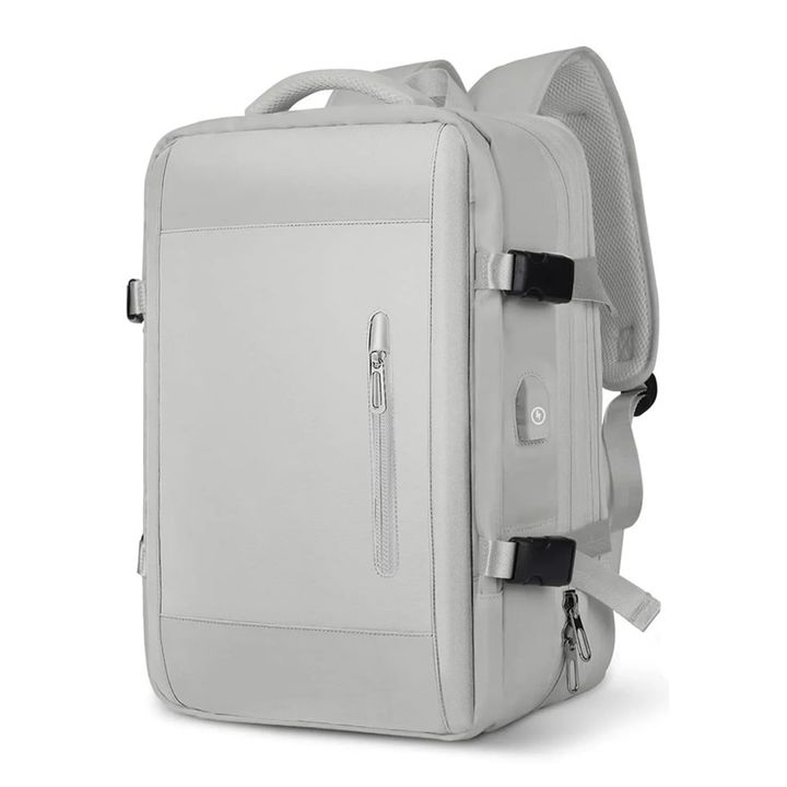 Mochila de Viaje Gris Gadnic Expansible Impermeable 40L - Vista 7