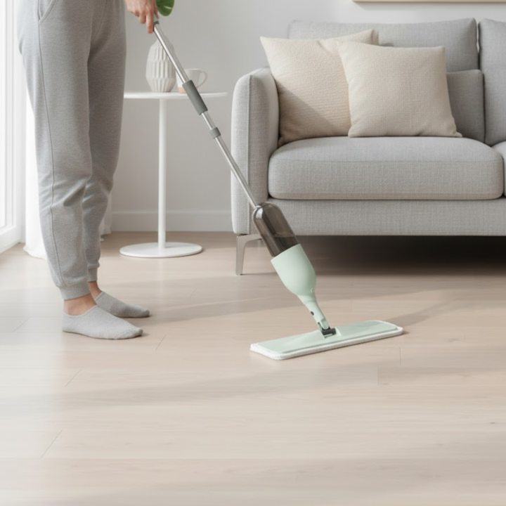 Mopa para Piso y Vidrios Bynox 3en1 con mopa circular mopa plana y mopa para vidrios CI-SPR3E1-GR - Vista 3