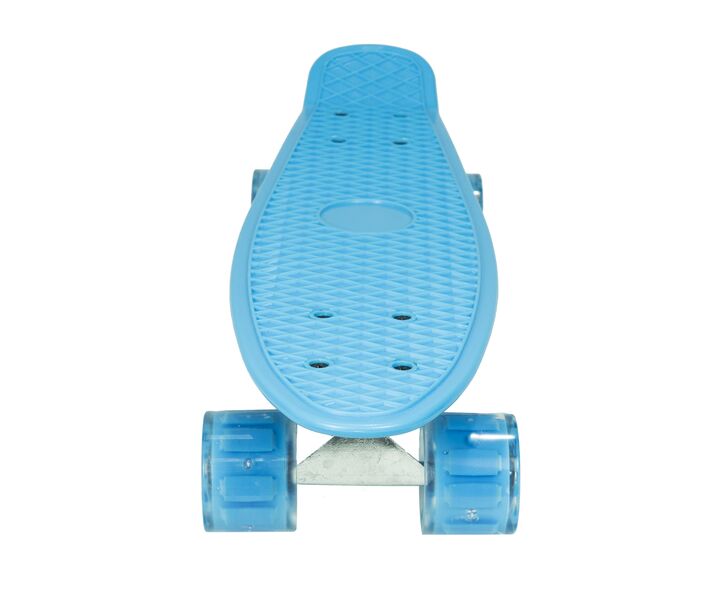 Patineta con Luces F-104 Bebitos Celeste - Vista 2
