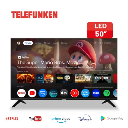 Smart Tv Led Telefunken 50 Hd Tk5026Ug6G Go