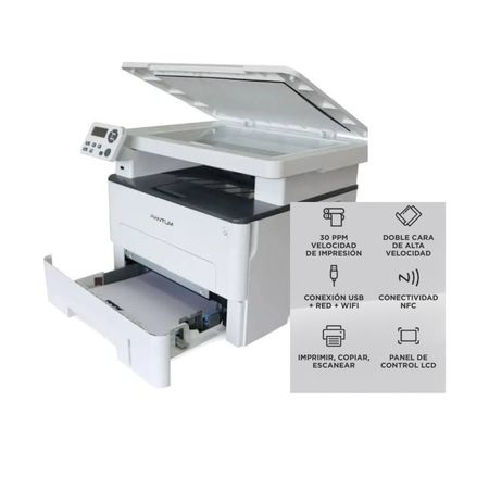 IMPRESORA LASER MULTIFUNCION PANTUM M6700DW DUPLEX DOBLE FAZ