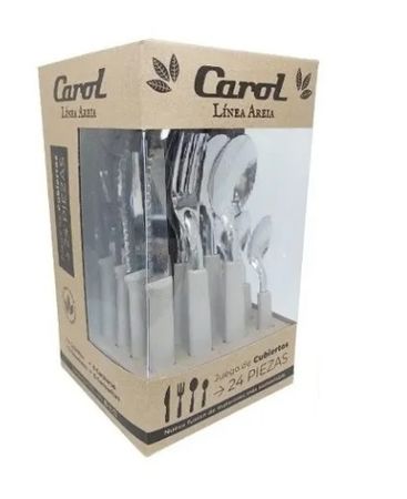 Juego De Cubiertos 16 Piezas Carol Areia Beige ( 31116-ARB)