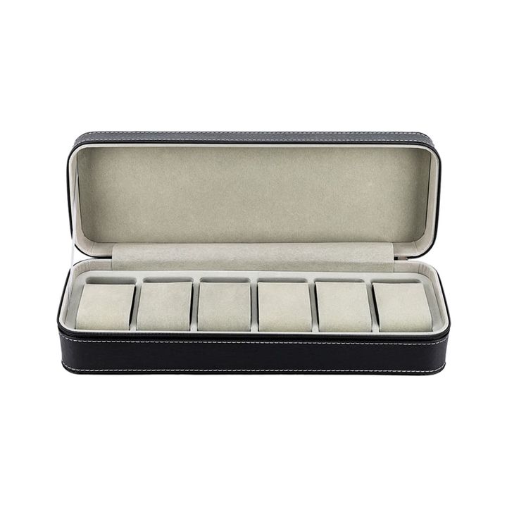Caja Organizadora De Reloj Gadnic Estuche Para 6 Relojes - Vista 7