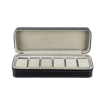 Caja Organizadora De Reloj Gadnic Estuche Para 6 Relojes