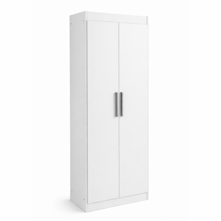 Armario Despensero 2 Puertas Organizador Blanco Mate Maximo Acapulco