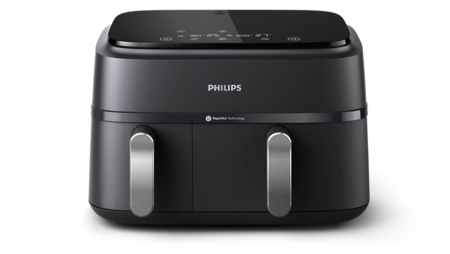 Freidora de Aire Philips Canasta Doble 9 Litros PHNA35100