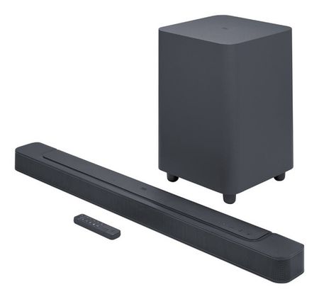 Barra De Sonido Jbl Bar 500 5.1 Canales 295 W Rms Negro