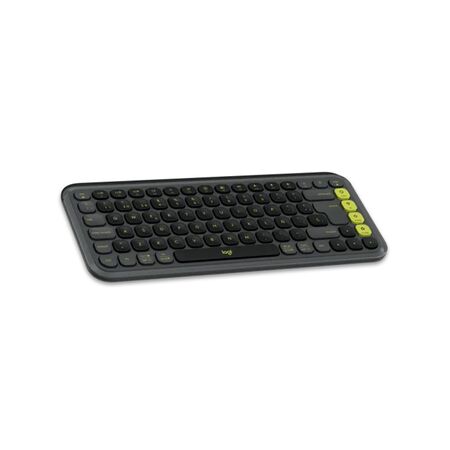 Teclado con Mouse Logitech Pop Icon W Wireless Black