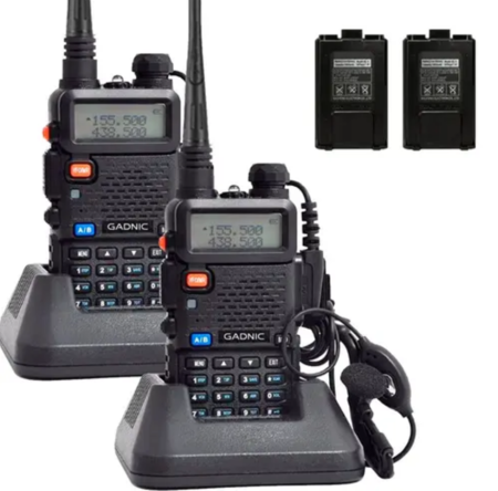 Handy Gadnic Wk1000us Kit x2 Bi-Banda 10w 128CH Hasta 12km