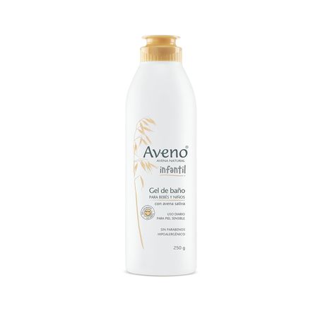 Aveno Infantil Gel De Baño Higiene De Bebes Y Niños 250g