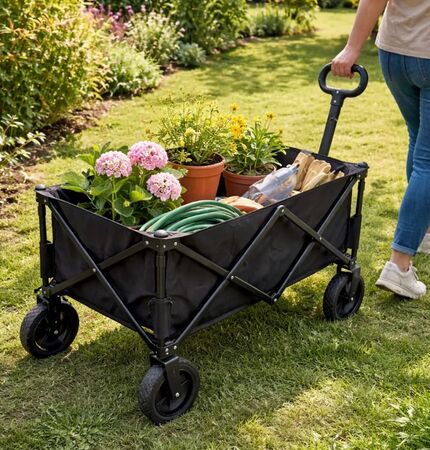 Carro Plegable Multiuso XXL Super Reforzado + Frenos Fw3019