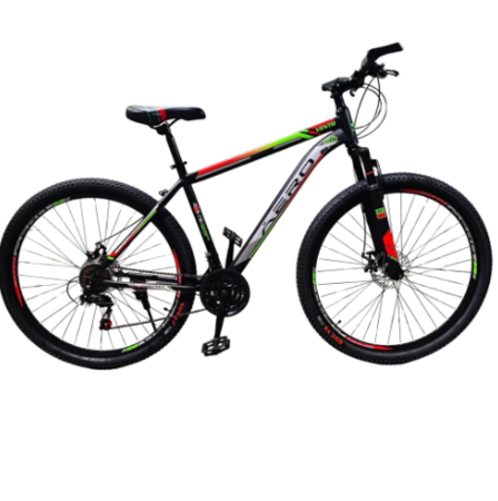 BICICLETA AERO BIKE – MODELO VENTORODADO 29 21 VELOCIDADES DISEÑO ITALIANO (NEGRO- VERDE)