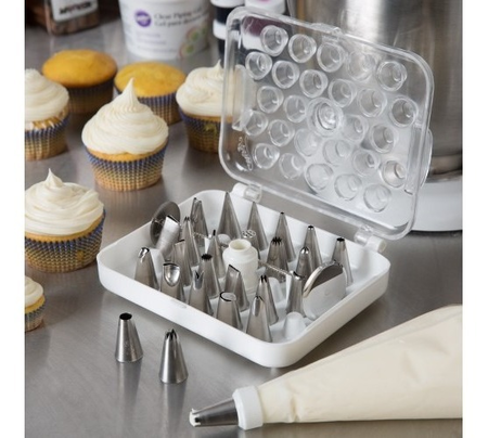 Set 28 Picos Reposteria Whiskspro Acero Inox 304 Premium