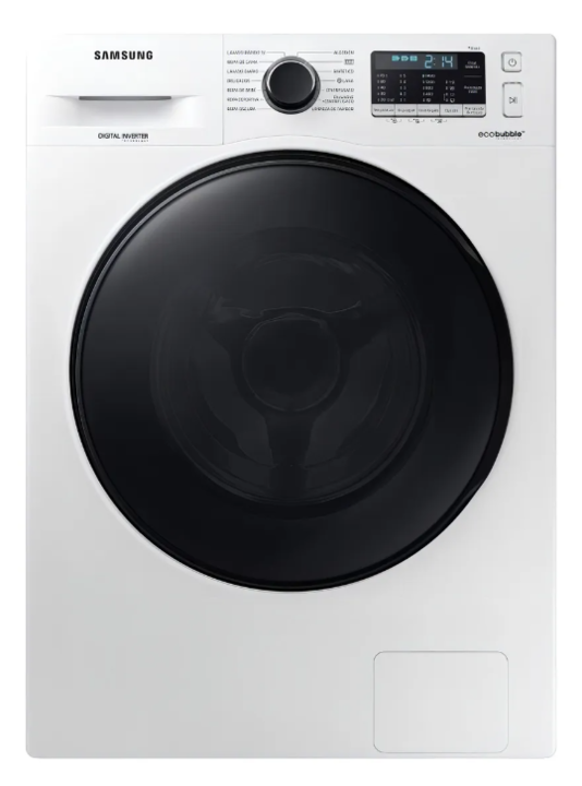 Lavarropas automático Samsung inverter hasta 7kg color blanco - Vista 1