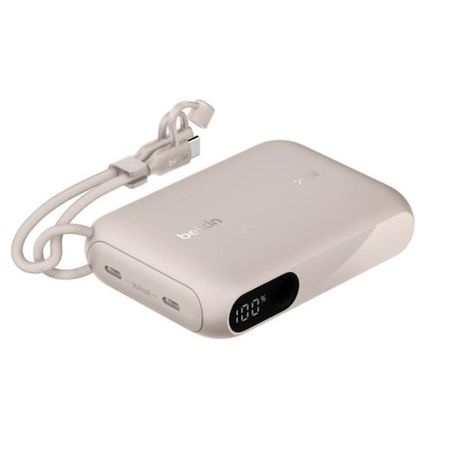 Power Bank Belkin 20W PD with Display 10 K Sand
