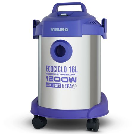 Aspiradora Yelmo 16L 1200w Agua y Polvo
