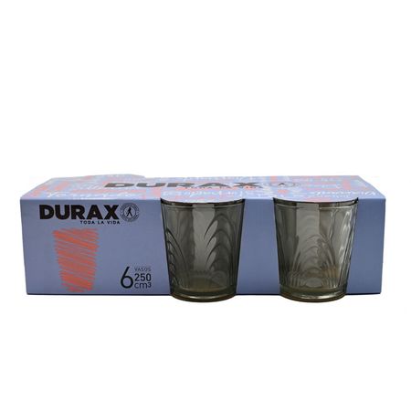 Pack Durax 6 Vasos Coraline 350 Cc