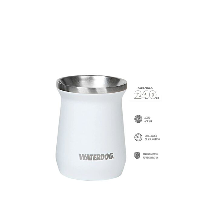 MATE WATERDOG 240CC (C:BLANCO ZOILO240) - Vista 2