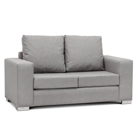 Sillón 2 Cuerpos Virginia Tapizado Aspen Stone Espácity