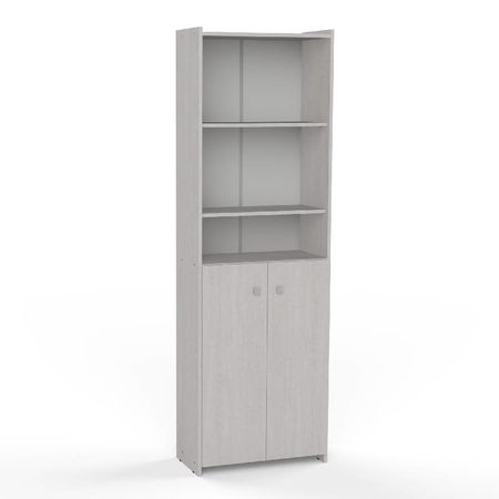 BIBLIOTECA ABIERTA ORLANDI VE 1420 OFICINA - BLANCO, 2 PUERTAS, 4 ESTANTES
