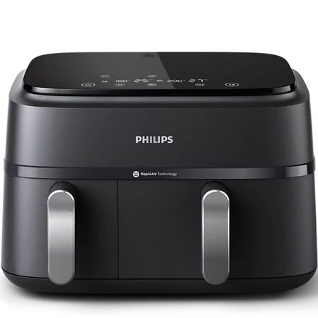Freidora de Aire Philips NA351/00 Doble Canasta 9L 2750W