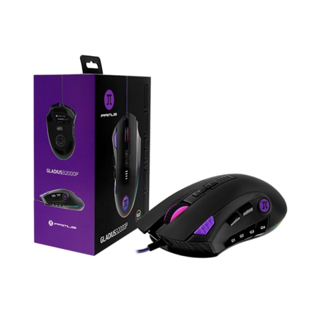 Mouse Primus Gladius 32000P MSE USB RGB Negro