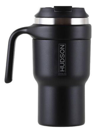 Vaso Isotérmico Para Café De 600ml Color Negro Hudson Negro Vasos De Café