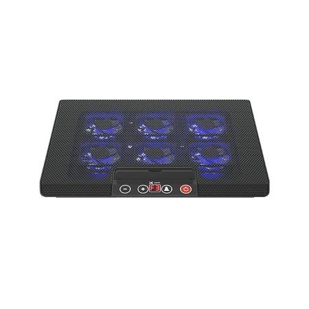 Base Refrigerante XTech 17 pulgadas 6 Coolers LED