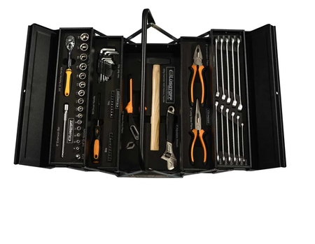 Kit De Herramientas 64 Piezas Lusqtoff Lqcp125 Caja Plegable