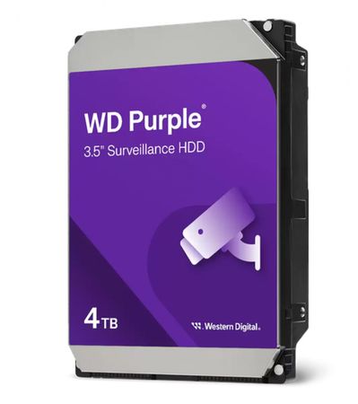 Disco HDD 4TB WD Purple WD44PURZ Surveillance