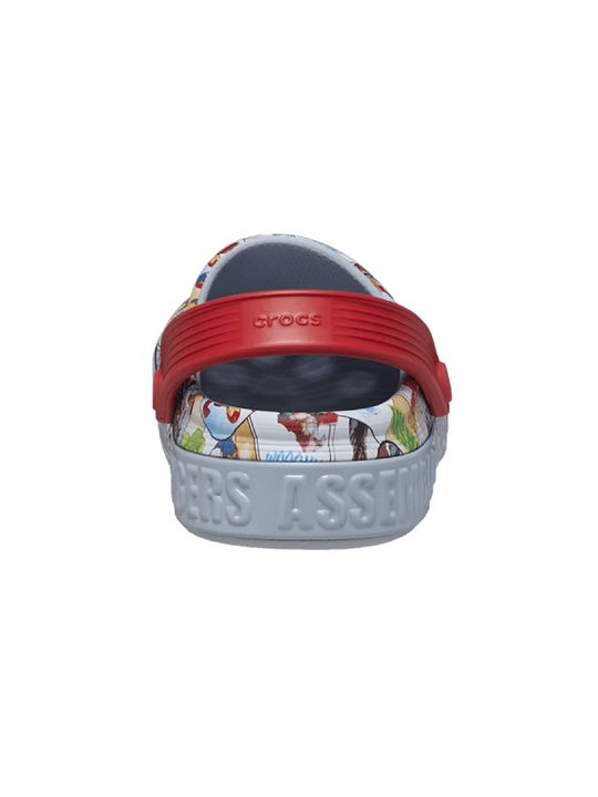 Zuecos Crocs Avengers Off Court Clog Kids Niños Moda Multicolor - Vista 4