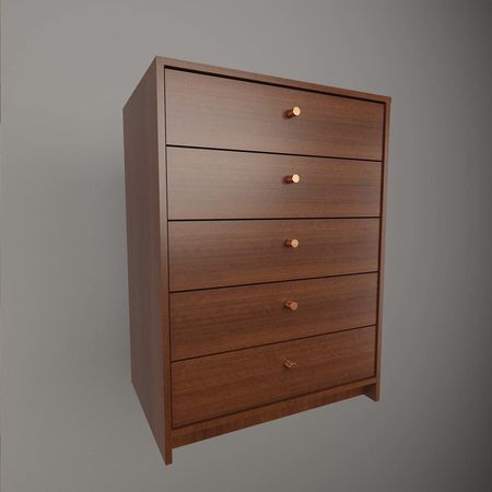 Chiffonier 5 Cajones Tables Cod: 6058 Caoba