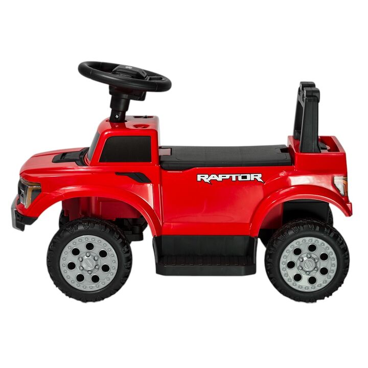Ford Raptor a batería 6v Cosco Roja - Vista 4