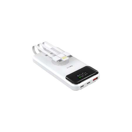 Powerbank Foxbox 10000mAh Wireless Cables Integrados
