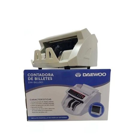 CONTADORA DE BILLETES DAEWOO CVISOR PORTABLE