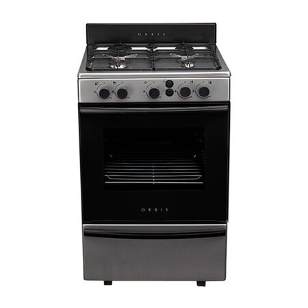 Cocina Orbis 858AP4 55Cm Acero Multigas