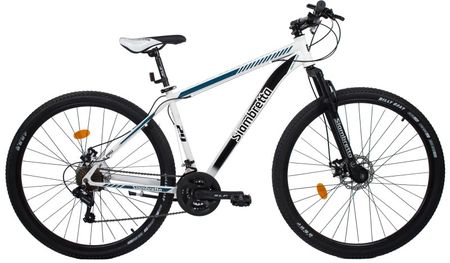 Bicicleta Mountain Bike Siambretta 5 Pro R29 T18 Blanco - Negro