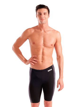 Malla Arena Snakesin Jammer Hombre Natación Negro