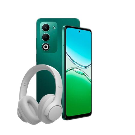 Combo Oppo A5 4G 4+256GB Verde + Auriculares Hune Flora Over-ear