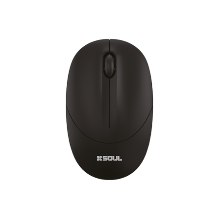 Mouse Inalambrico Soul Office W250 Negro